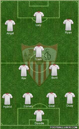 Sevilla F.C., S.A.D. Formation 2012