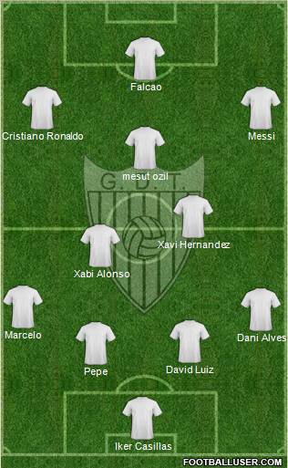 Grupo Desportivo Tourizense Formation 2012