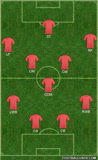 Champions League Team Formation 2012