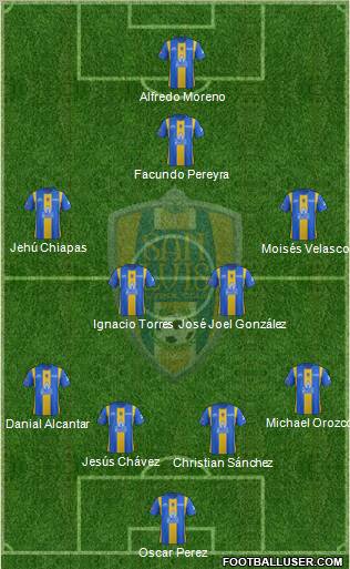Club Real San Luis Formation 2012