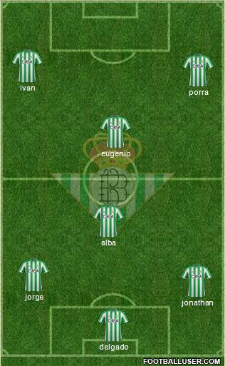 Real Betis B., S.A.D. Formation 2012