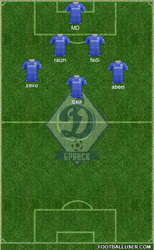 Dinamo Bryansk Formation 2012