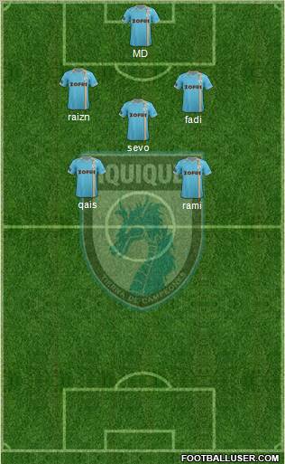 CD Municipal Iquique S.A.D.P. football formation