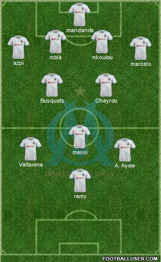 Olympique de Marseille Formation 2012