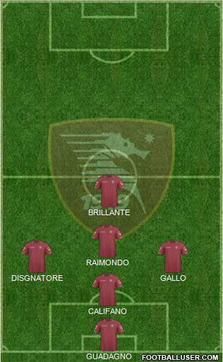 Salernitana Formation 2012