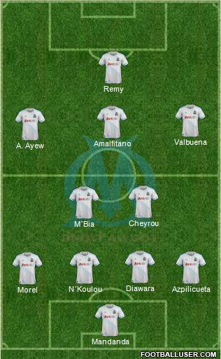 Olympique de Marseille Formation 2012