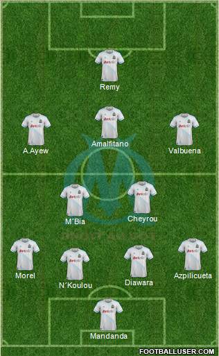 Olympique de Marseille Formation 2012