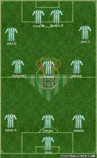 Real Betis B., S.A.D. Formation 2012