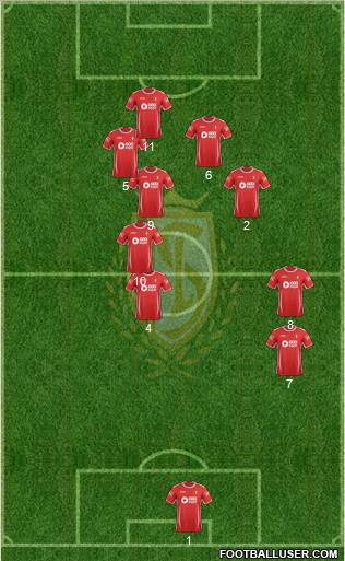 R Standard de Liège Formation 2012