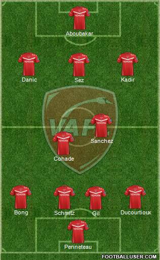 Valenciennes Football Club Formation 2012