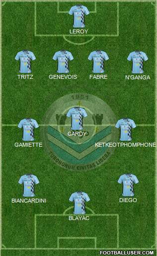 Tours Football Club Formation 2012