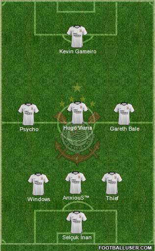 SC Corinthians Paulista Formation 2012