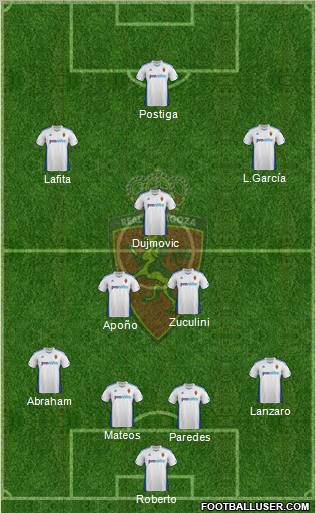 R. Zaragoza S.A.D. Formation 2012