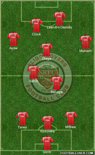 Sligo Rovers Formation 2012