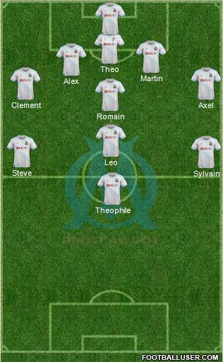 Olympique de Marseille Formation 2012