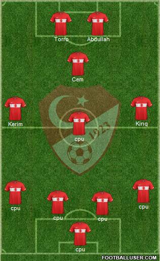 Turkey Formation 2012