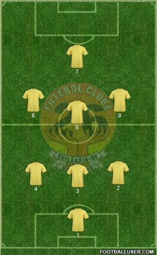 26 de Outubro FC Formation 2012
