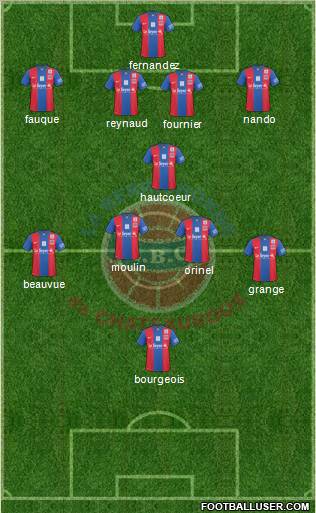 La Berrichonne de Châteauroux Formation 2012