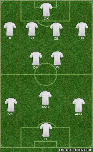Pro Evolution Soccer Team Formation 2012