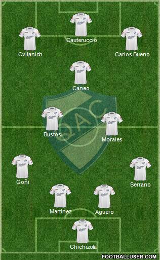 Quilmes football formation