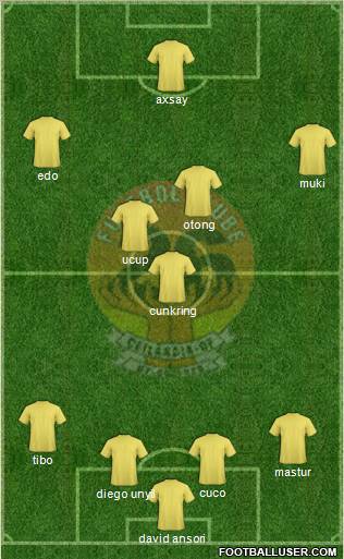 26 de Outubro FC Formation 2012