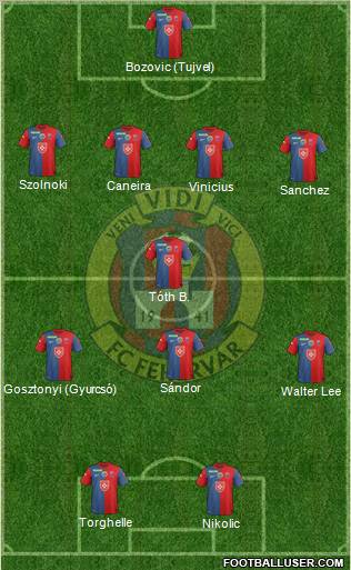 FC Fehérvár Formation 2012