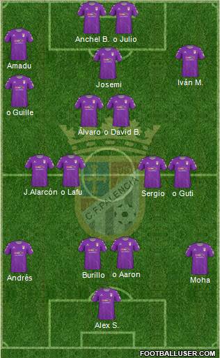 C.F. Palencia Formation 2012