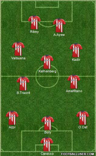 CD Chivas USA Formation 2012