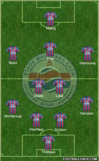 Stade Malherbe Caen Basse-Normandie Formation 2012