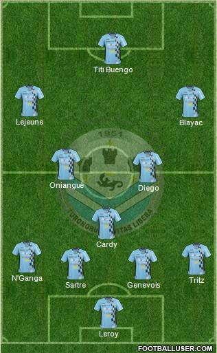 Tours Football Club Formation 2012