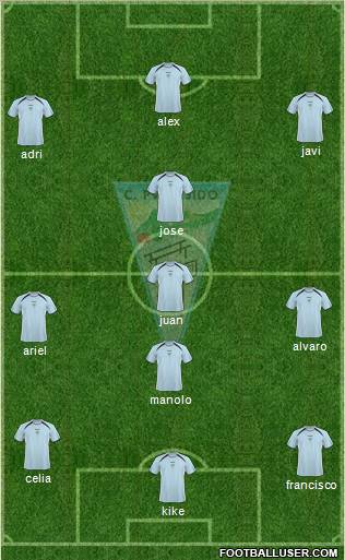 C.P. Ejido S.A.D. Formation 2012