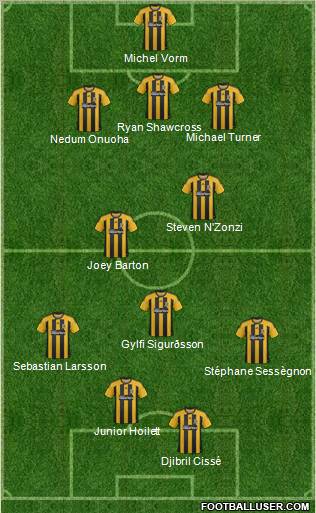 Hull City football formation