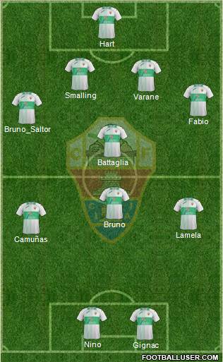 Elche C.F., S.A.D. Formation 2012