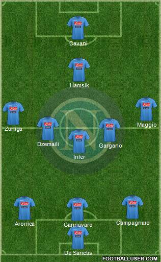 Napoli Formation 2012