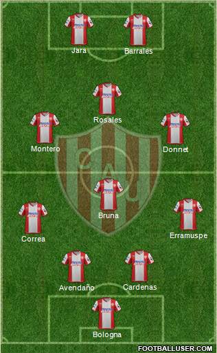 Unión de Santa Fe Formation 2012