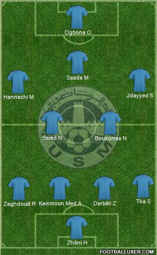 Union Sportive Monastirienne Formation 2012