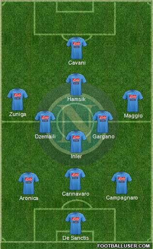 Napoli Formation 2012