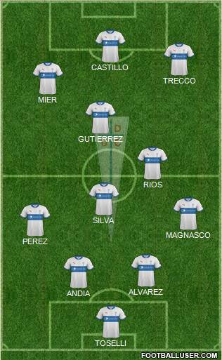CD Universidad Católica Formation 2012