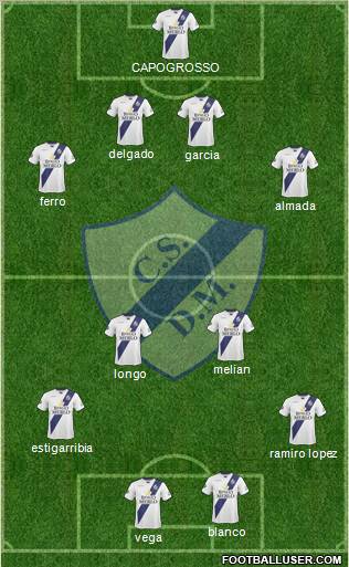 Deportivo Merlo Formation 2012