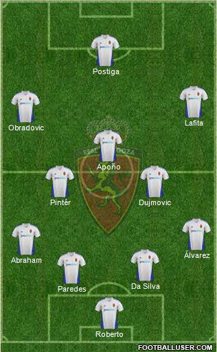R. Zaragoza S.A.D. Formation 2012