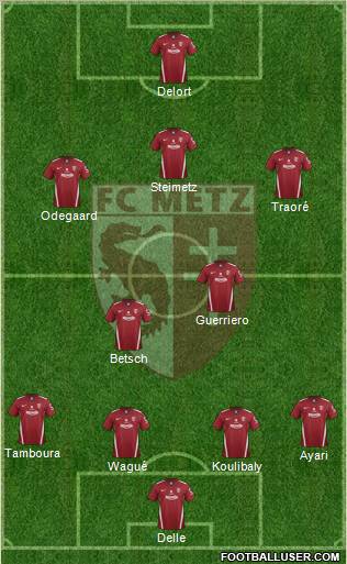 Football Club de Metz Formation 2012