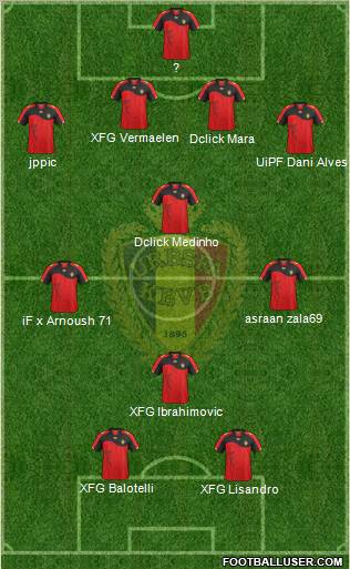 Belgium Formation 2012