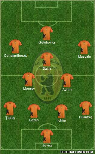 FC Ceahlãul Piatra Neamt Formation 2012