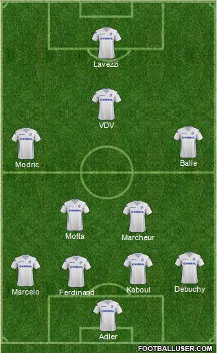 Tranmere Rovers 4-2-3-1 football formation