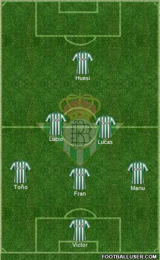 Real Betis B., S.A.D. Formation 2012