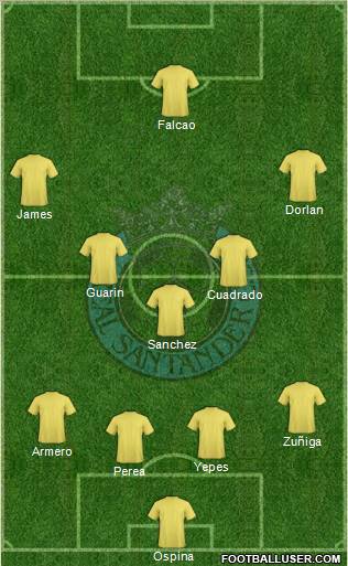 Real Santander CD Formation 2012