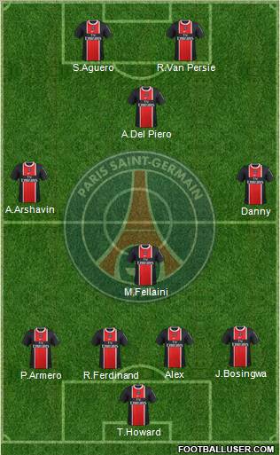 Paris Saint-Germain Formation 2012