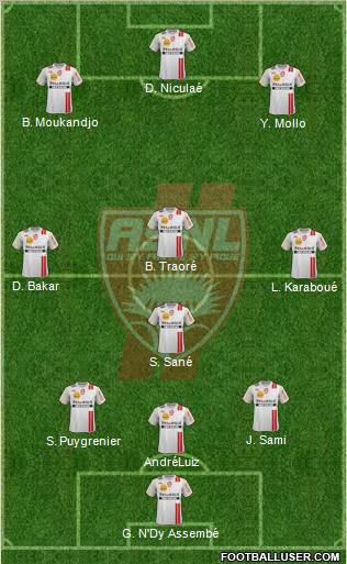 A.S. Nancy Lorraine Formation 2012