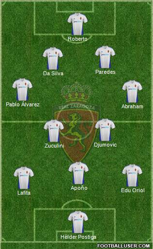 R. Zaragoza S.A.D. Formation 2012