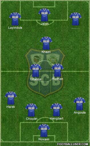 Sporting Club Bastia Formation 2012